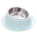 Hat Shaped Pet Food Bowl - Blue / 8.5 X 22 X 6CM