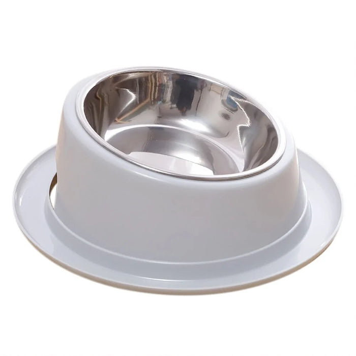 Hat Shaped Pet Food Bowl - Gray / 8.5 X 22 X 6CM