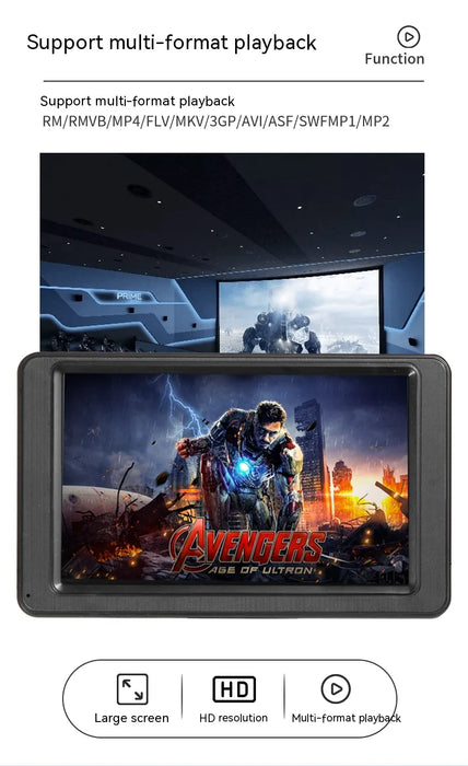 Portable 7-Inch Vehicle MP5 Player