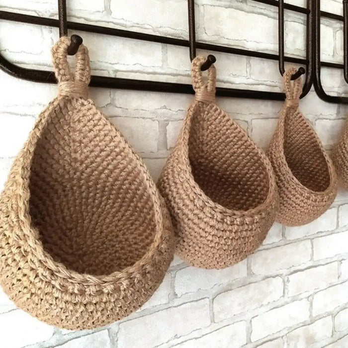 Jute Nest Baskets - ShopSwiftly