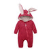 Rabbit Ear Hooded Baby Rompers - ShopSwiftly