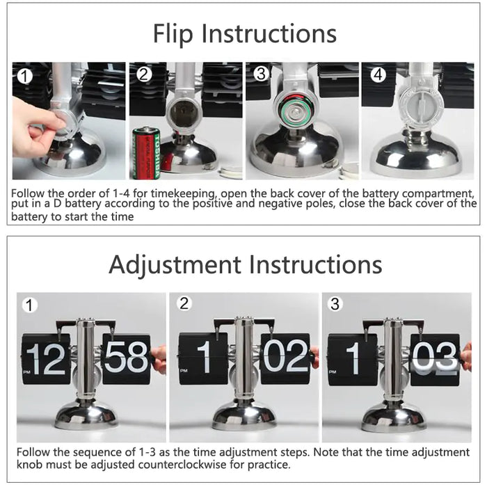 Classical Table Clock - ShopSwiftly