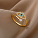 Turkish Blue Evil Eye Rings - ShopSwiftly