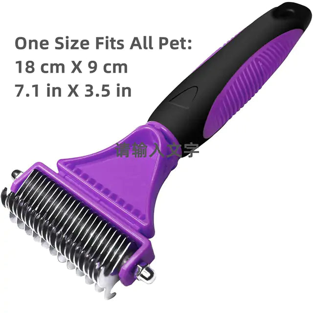 Pumpkin Pet Brush, Self Cleaning Slicker Brush - ShopSwiftly