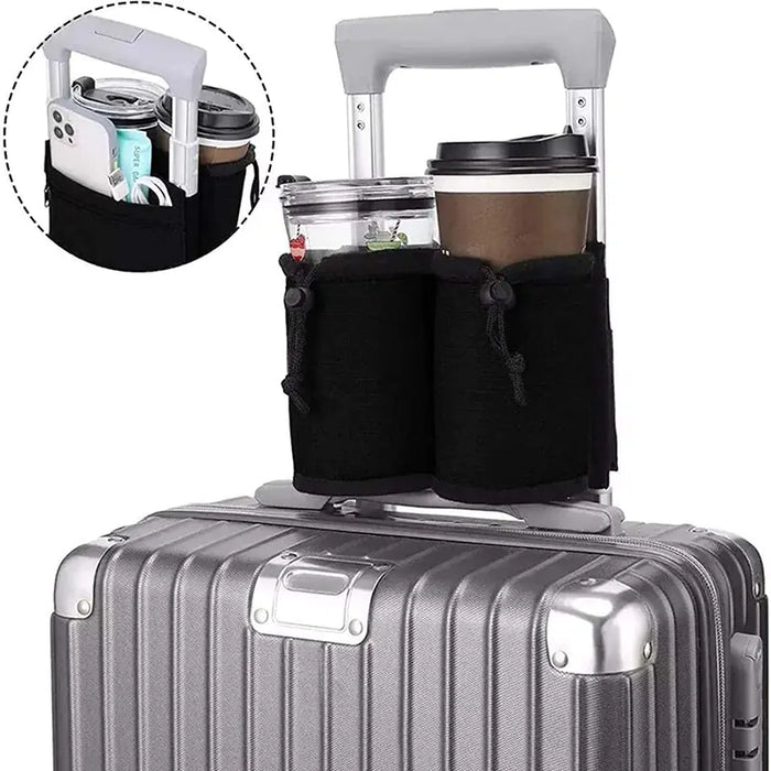 Luggage Travel Cup Holder Bag - ShopSwiftly