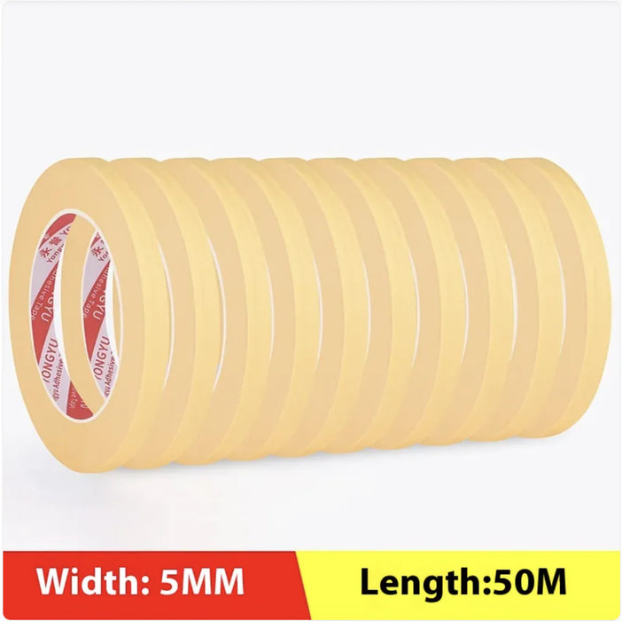 High-Temperature Resistant Masking Tape – Easy-to-Tear Adhesive Glassine Tape with Strong Adhesion