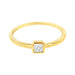 14K Yellow Gold Plated .925 Sterling Silver 1/20 cttw Miracle Set Diamond Promise Ring (J-K Color, I1-I2 Clarity) - ShopSwiftly