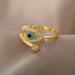 Turkish Blue Evil Eye Rings - ShopSwiftly