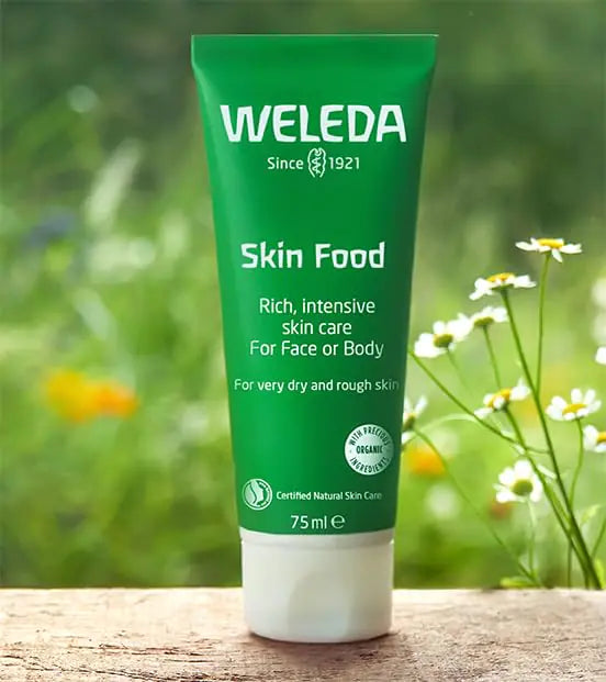 Weleda Skin Food Original Ultra-Rich Body Cream 2.5 Fluid Ounce, Plant Rich Hydrating Moisturizer with Pansy, Chamomile and Calendula 2.5 Fl Oz (Pack of 1)