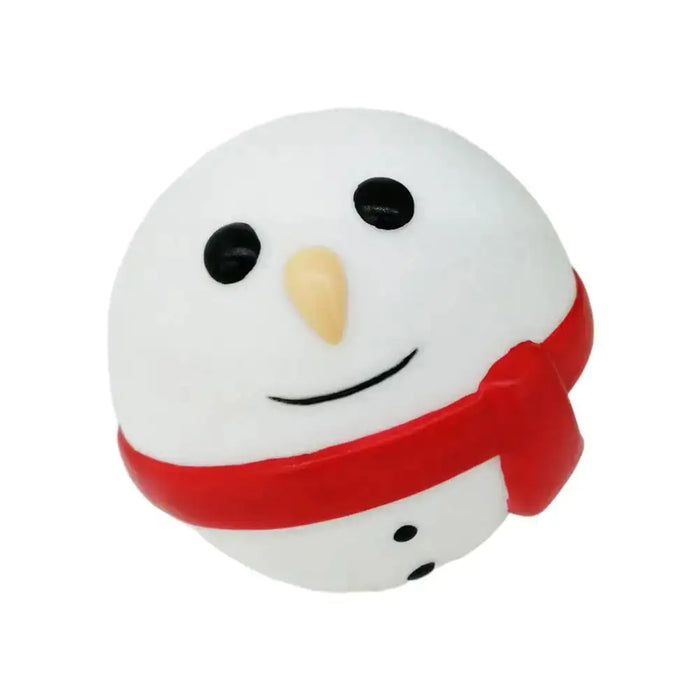 Dog Chew Food Leak Ball Toy Santa / Snow Man