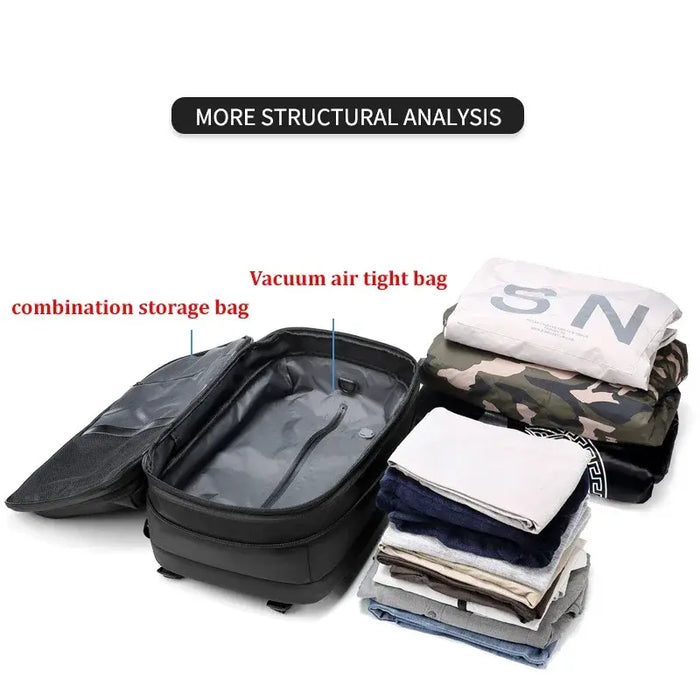 Vacuum Compression Backpack - ShopSwiftly