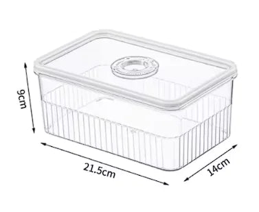 Transparent Fridge Food Storage Containers