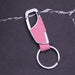 Metal Lobster Clasp Leather Keychain - ShopSwiftly